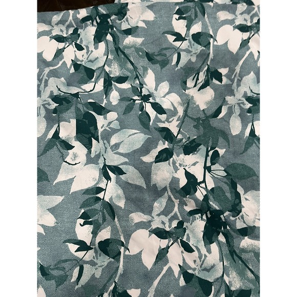 London Fog Green Leaf Print Standard Pillowcases Set of‎ 2 Pocket Hem 20x30" - Picture 2 of 5